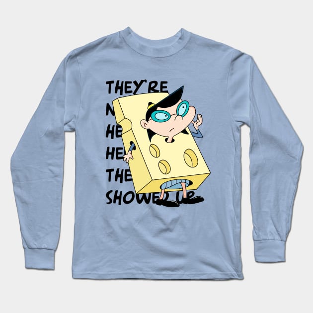 Phoebe Cheese Long Sleeve T-Shirt by artxlife